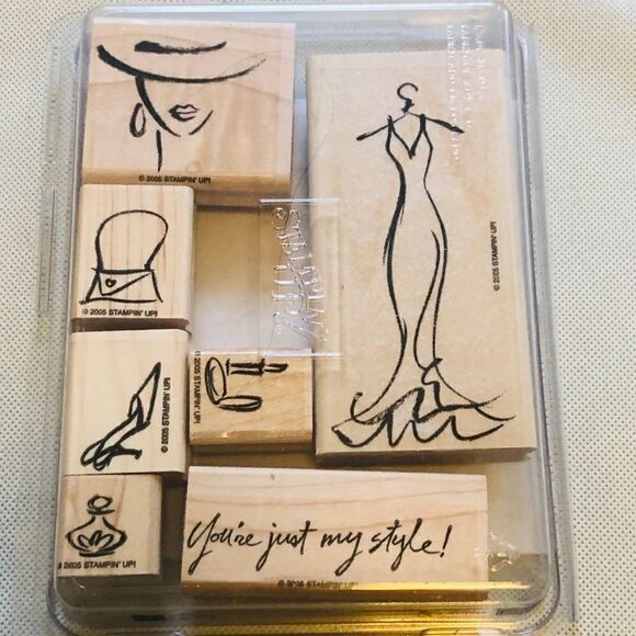 STAMPIN' UP Stamps Set HAUTE COUTURE Fashion Style - Picture 3 of 3